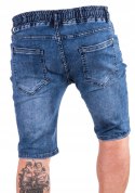 R. 36 Krótkie SPODENKI proste jeansowe FREITAS