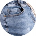 R. 34 Krótkie SPODENKI proste jeansowe VERON