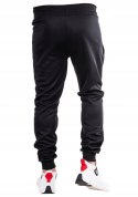R. XL Czarne spodnie dresowe GASPAR