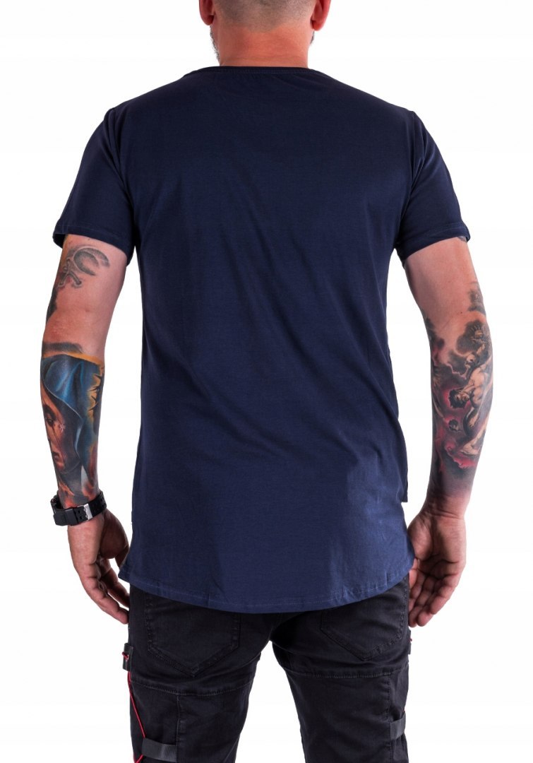 R. XL T-SHIRT Koszulka bawełniana przedłużana LOPI