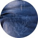 R. 30 Krótkie SPODENKI proste jeansowe LUCERO