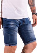 R. 34 Krótkie SPODENKI proste jeansowe LUCERO