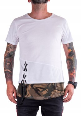 R. XL T-SHIRT Koszulka bawełniana przedłużana MOSCA