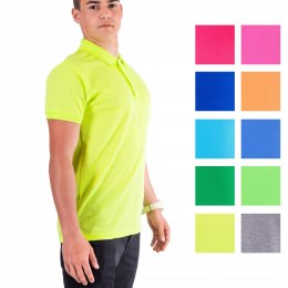 R. 3XL Koszulka polo kolor SELEDYNOWY TELLO