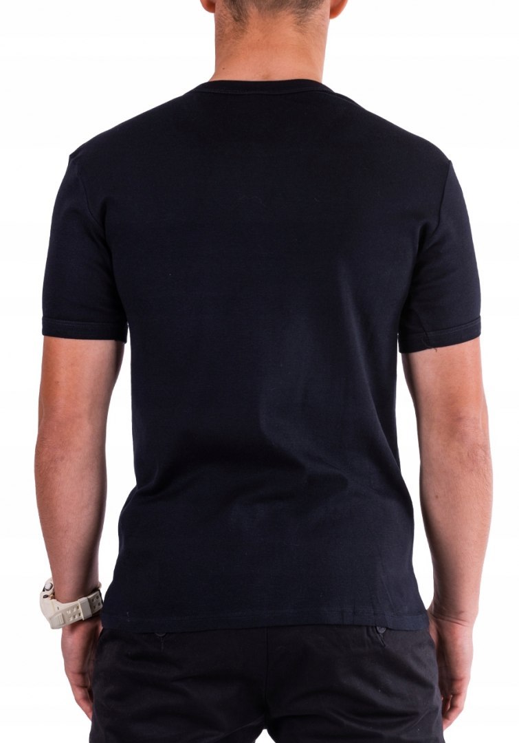 R. L T-SHIRT Koszulka czarna podkoszulek GEORGE