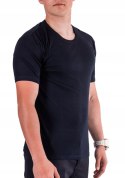 R. M T-SHIRT Koszulka czarna podkoszulek GEORGE
