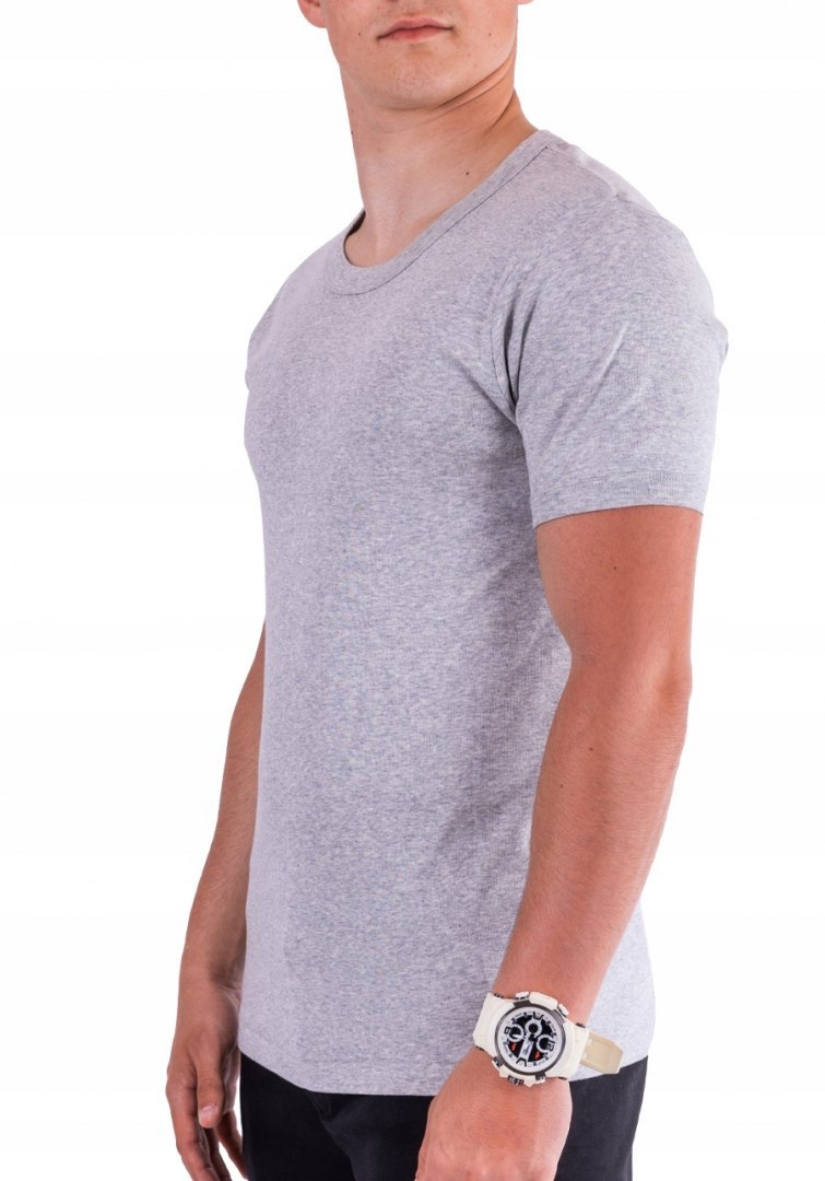 R. XL T-SHIRT Koszulka szara podkoszulek TREZZA