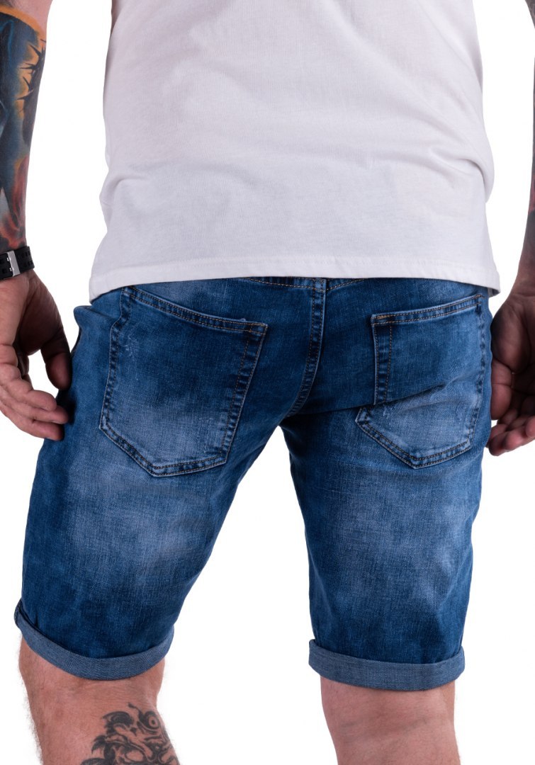R.32 Krótkie SPODENKI elastyczne jeansowe RATTI