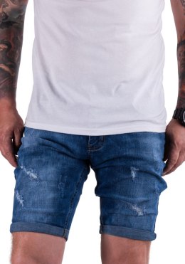 R.42 Krótkie SPODENKI elastyczne jeansowe RATTI