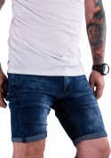 R.42 Krótkie SPODENKI elastyczne jeansowe SAINZ
