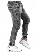 r.33 Spodnie joggery jeansowe męskie ZERIEL