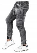 r.35 Spodnie joggery jeansowe męskie ZERIEL