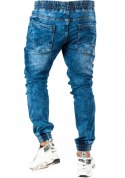 r.30 Spodnie joggery jeansowe męskie RAFFI