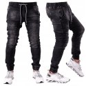 R.33 Spodnie joggery jeansowe męskie PROX