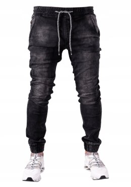 R.33 Spodnie joggery jeansowe męskie PROX