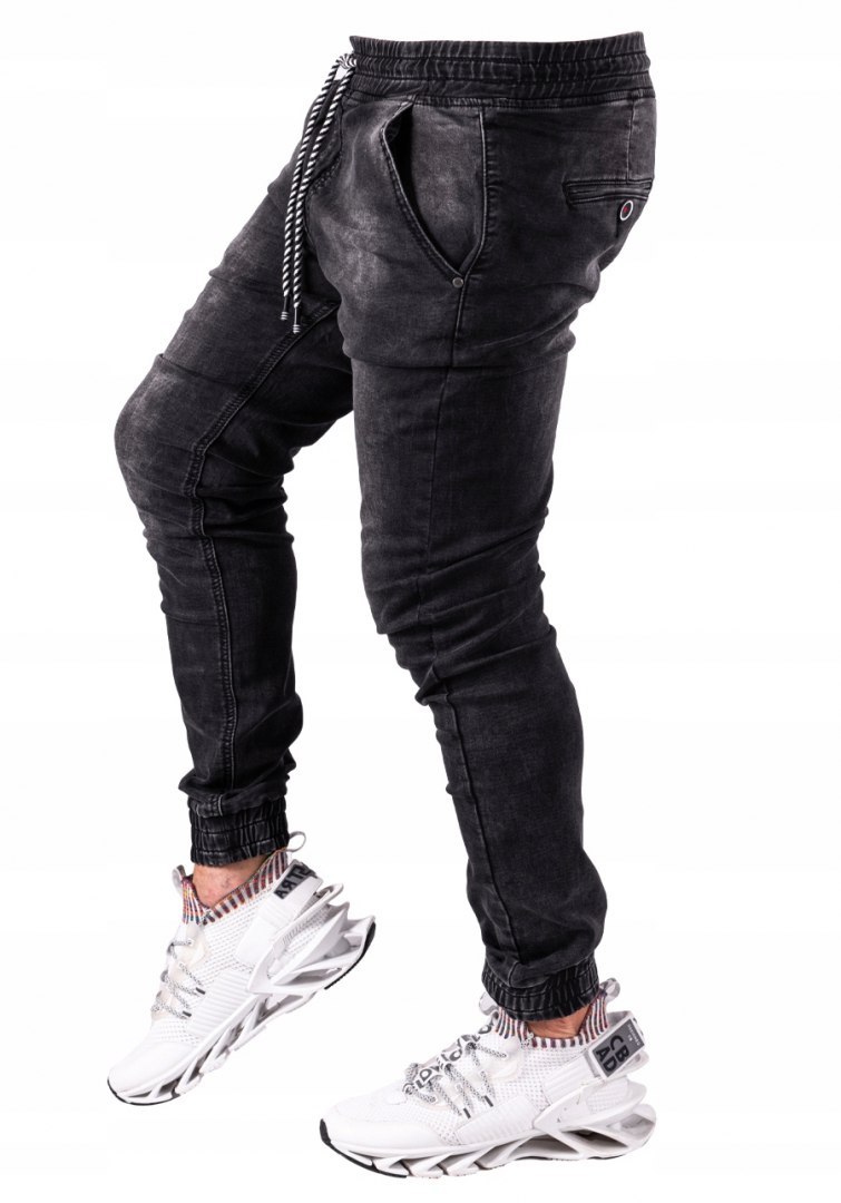 R.35 Spodnie joggery jeansowe męskie PROX