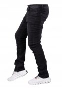 r.30 Spodnie męskie jeansowe czarne JAXON