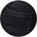 r.39 Spodnie męskie jeansowe czarne JAXON