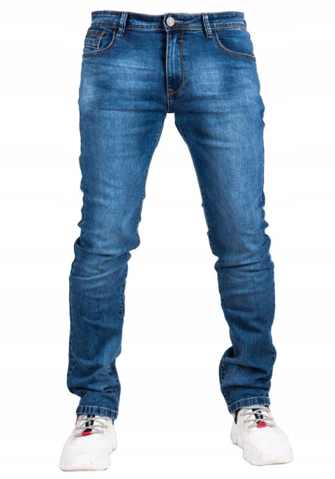 r.36 Spodnie męskie klasyczne jeansowe BALBIN