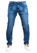 r.32 Spodnie męskie klasyczne jeansowe CAIUS