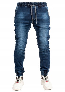 r.30 Spodnie JOGGERY jeansowe męskie JUNI