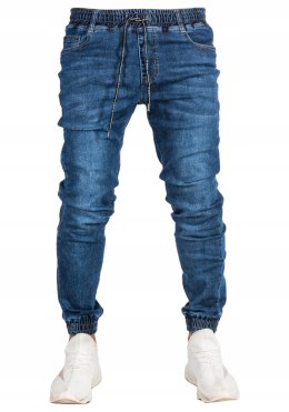 r.30 Spodnie JOGGERY męskie jeansowe BRANDO