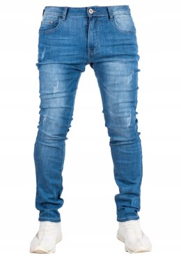 r.31 Spodnie męskie JEANSOWE niebieskie CLUMSY