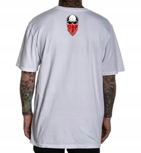 r.XXL Koszulka T-SHIRT BIAŁY męski CZACHA BANDANA