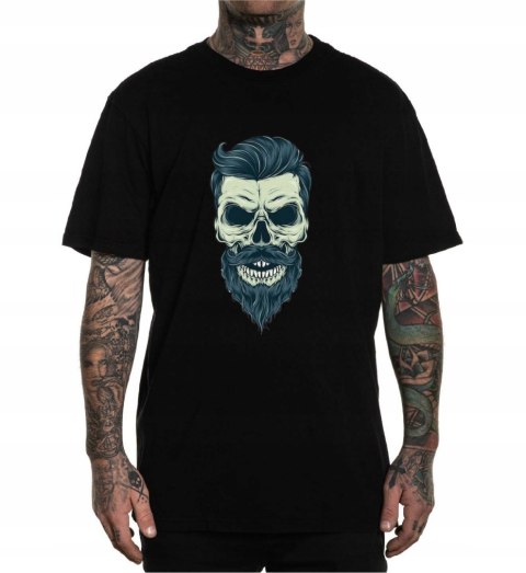 r.XXL Koszulka T-SHIRT CZARNY CZACHA BRODA BARBER