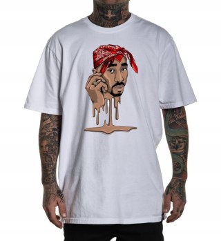 r.3XL T-SHIRT BIAŁA 2PAC koszulka PODKOSZULEK