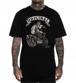 r.2XL T-SHIRT CZARNA koszulka motocyklowa custom