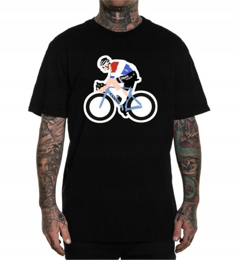 r.2XL T-SHIRT koszulka CZARNA BICYCLE