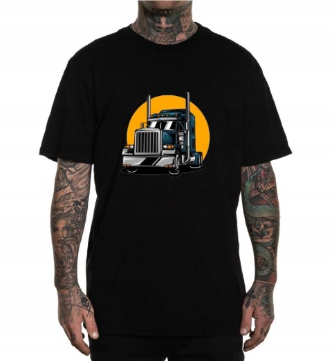 r.XXL T-SHIRT koszulka CZARNA CIĘŻARÓWKA TRUCK