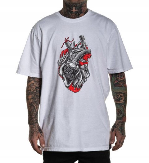 r.XXL T-SHIRT koszulka męska BIAŁA MOTOFAN