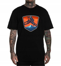 r.3XL T-SHIRT koszulka męska CZARNA MOUNTAIN BIKE
