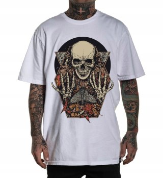 r.2XL T-SHIRT koszulka BIAŁA ATUMN SKULL