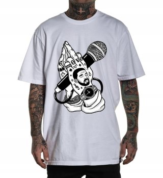 r.3XL T-SHIRT koszulka BIAŁA PRAYING HANDS MIC