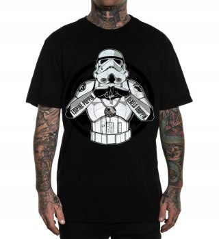 r.L T-SHIRT koszulka CZARNA STORMTROOPER