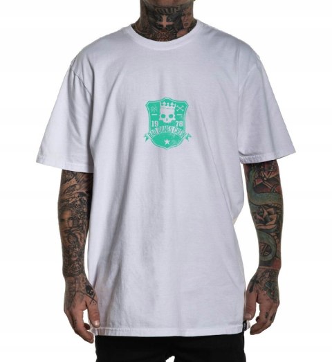 r.XL T-SHIRT koszulka męska BIAŁA BAD BONES CREW