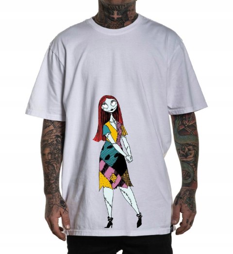 r.XL T-SHIRT koszulka męska BIAŁA Patchwork Girl