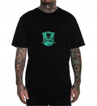 r.XXL T-SHIRT koszulka męska CZARNA BAD BONES CREW