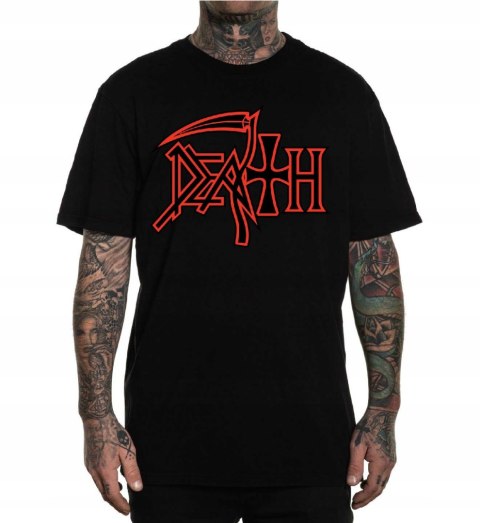 r.M T-SHIRT koszulka męska CZARNA DEATH SCYTHE