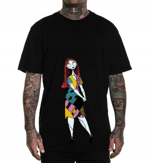 r.2XL T-SHIRT koszulka męska CZARNA Patchwork Girl