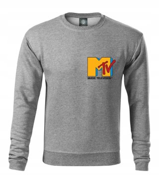 XL Bluza Męska DUŻY ROZMIAR dresowa SZARA MTV