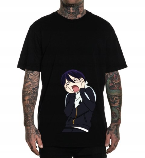 r.2XL T-SHIRT koszulka CZARNA ANIME BOY