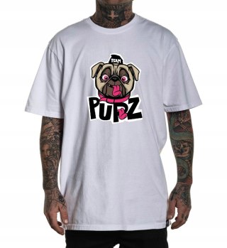 r.XL T-SHIRT koszulka męska BIAŁA MOPS TEAM PUPZ