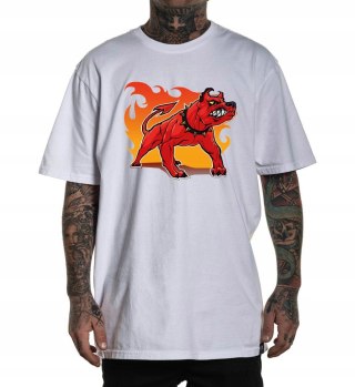 r.XL T-SHIRT koszulka męska BIAŁA RED PITBULL