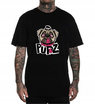 r.3XL T-SHIRT koszulka męska CZARNA MOPS TEAM PUPZ