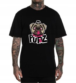 r.XL T-SHIRT koszulka męska CZARNA MOPS TEAM PUPZ
