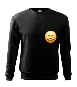 r.2XL Bluza męska CZARNA BIG SMILE EMOJI